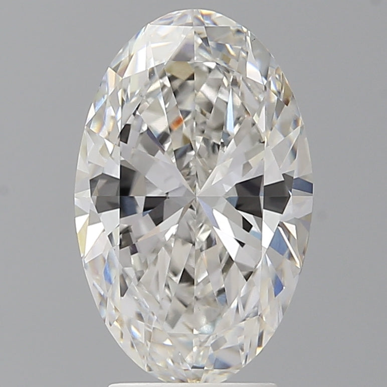 3.56ct Oval Lab-Grown Diamond — F VVS2, IGI Certified
