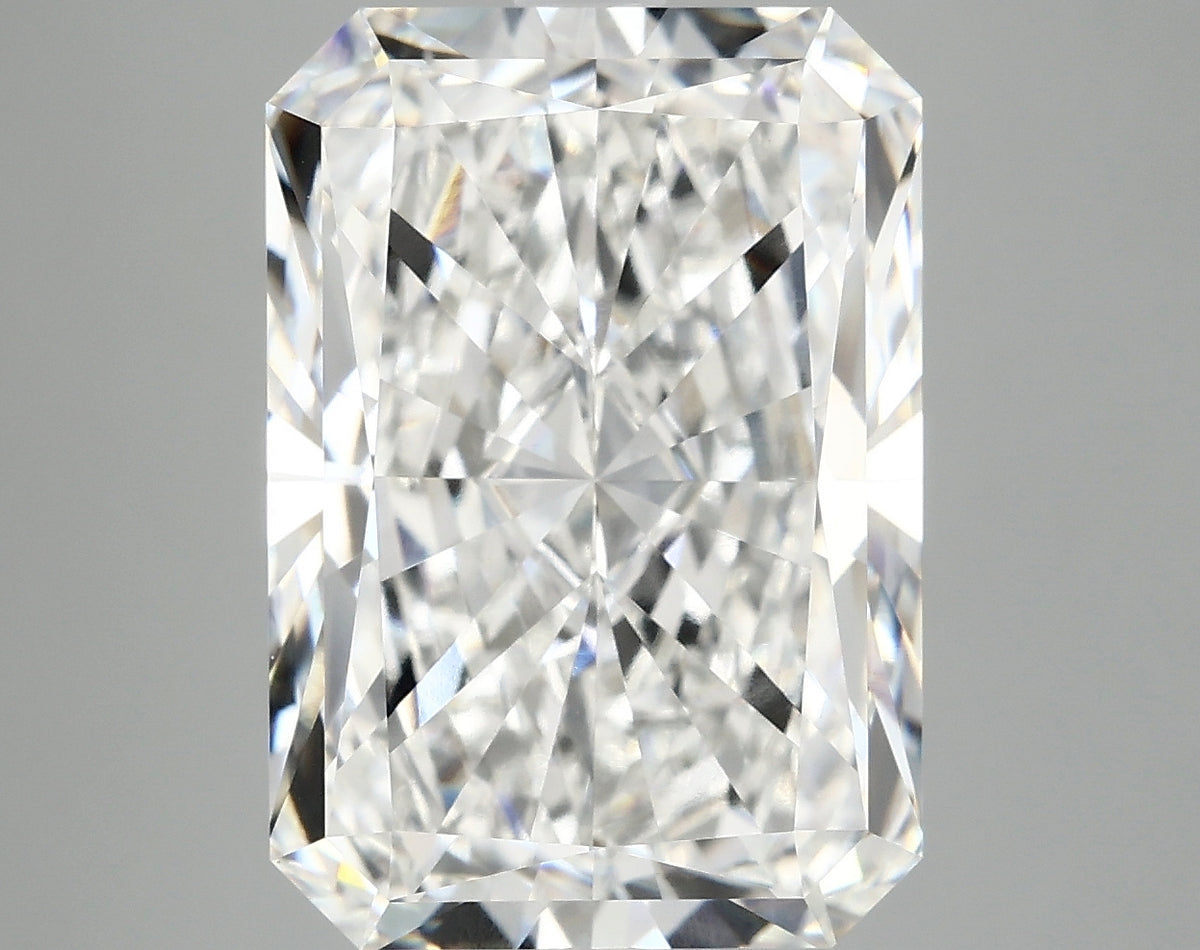 8.58ct Radiant, F VVS2 — IGI