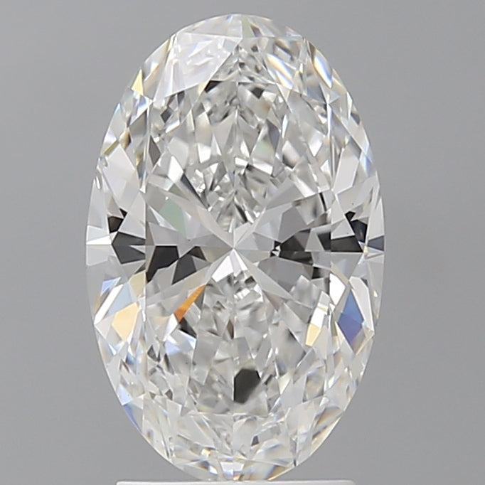 2.59ct Oval Lab-Grown Diamond — D VS1, IGI Certified