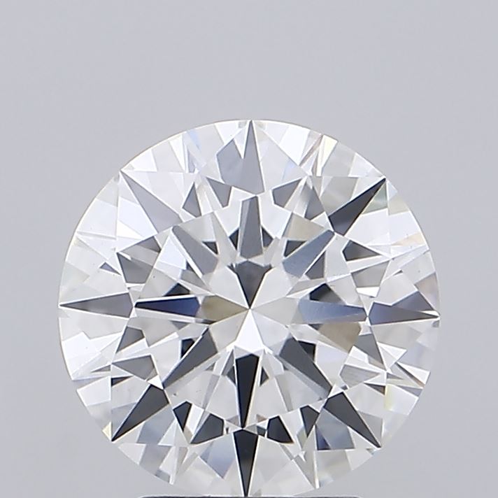 3.04ct Round, F VVS2 — IGI