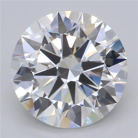 4.06ct Round, E VVS2 — IGI