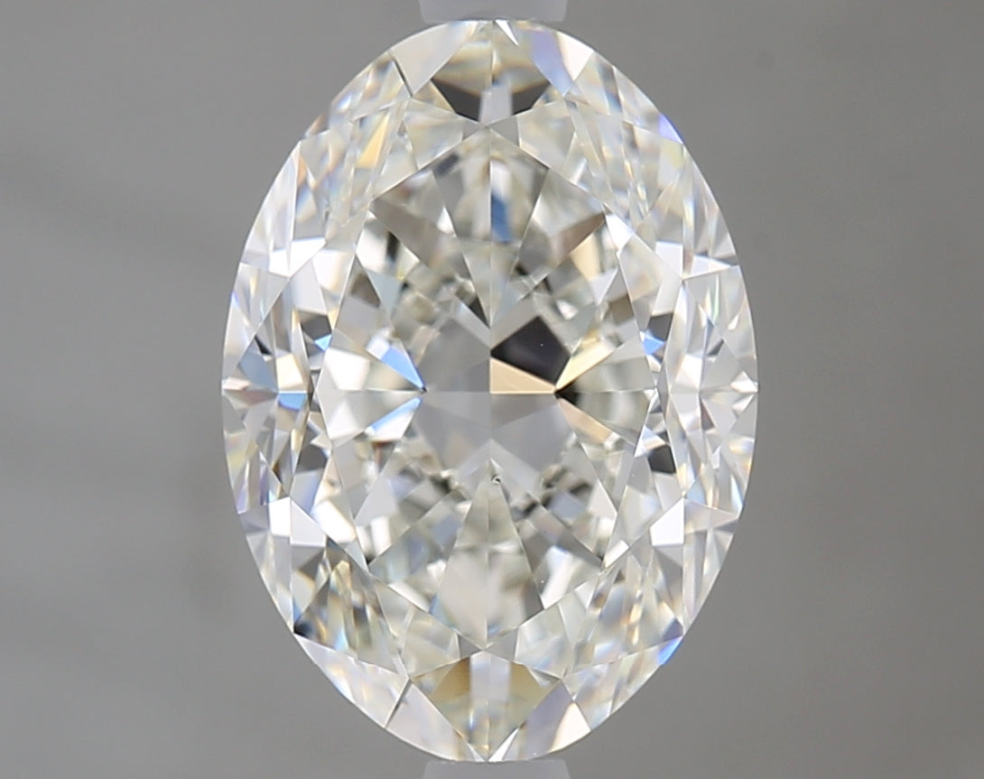 3.02ct Oval Natural Diamond — I VS1, GIA Certified