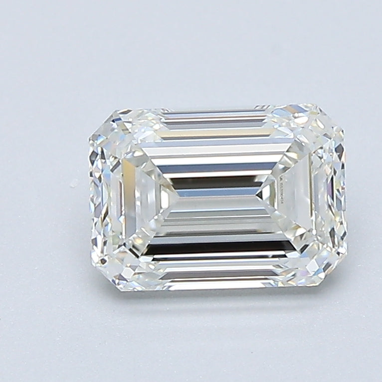 1.3ct Emerald Natural Diamond — H VS1, GIA Certified