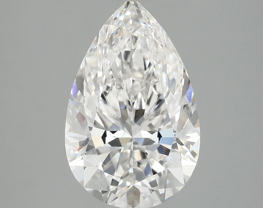 3.1ct Pear Lab-Grown Diamond — E VS2, IGI Certified
