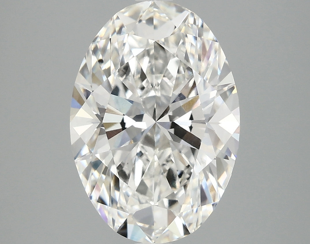 3.64ct Oval, F VVS2 — IGI