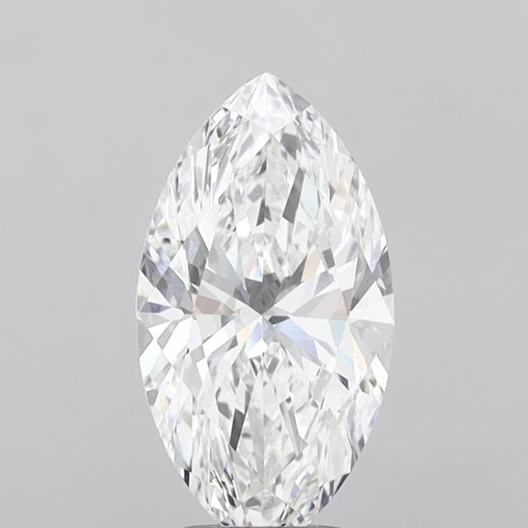 3.09ct Marquise, D VVS2 — IGI