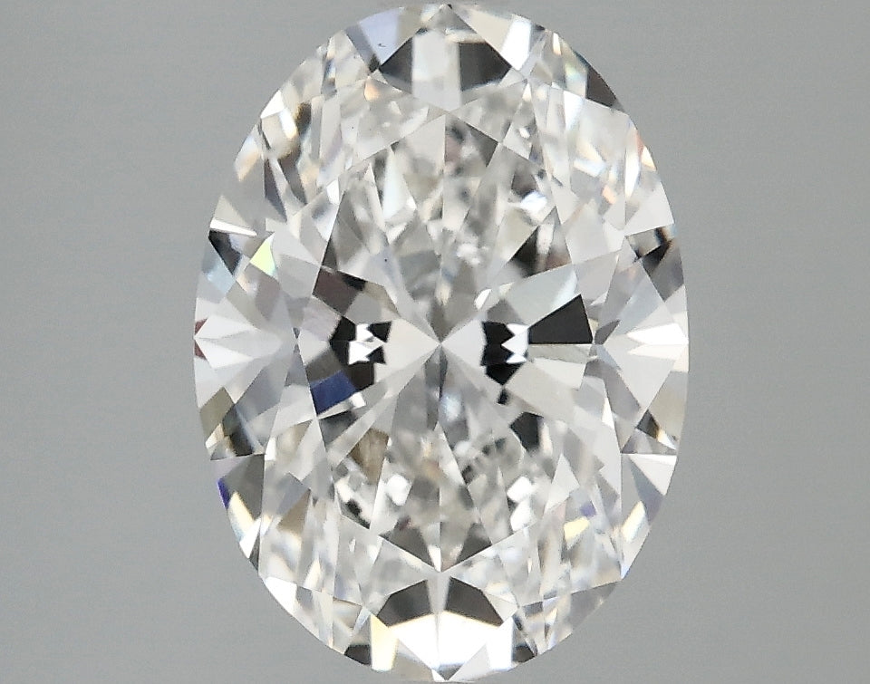 3.02ct Oval Lab-Grown Diamond — F VS1, IGI Certified
