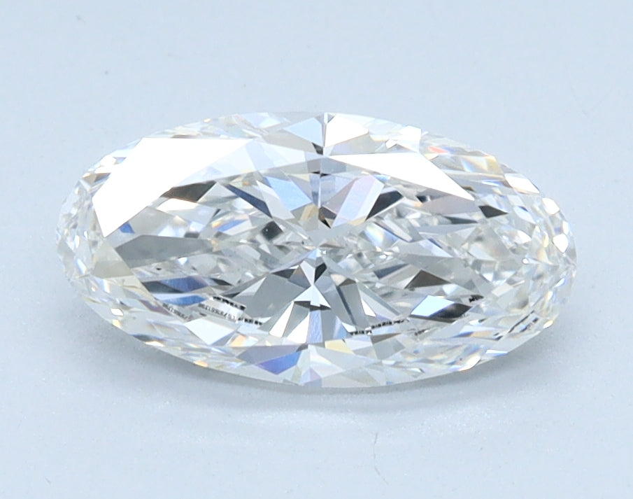 1.0ct Moval, E VS1 — IGI