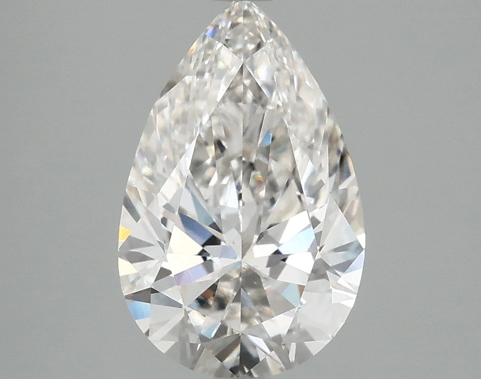 2.65ct Pear Lab-Grown Diamond — F VS2, IGI Certified