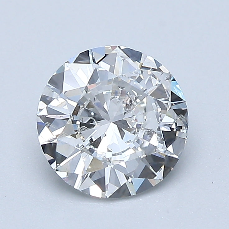 1.01ct Round, F SI2 — GIA