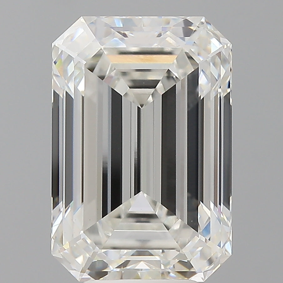 6.54ct Emerald Lab-Grown Diamond — F VVS2, IGI Certified