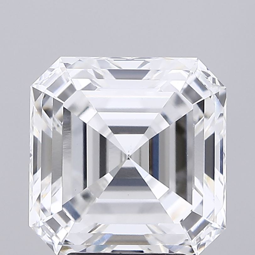 4.05ct Asscher, E VS1 — IGI