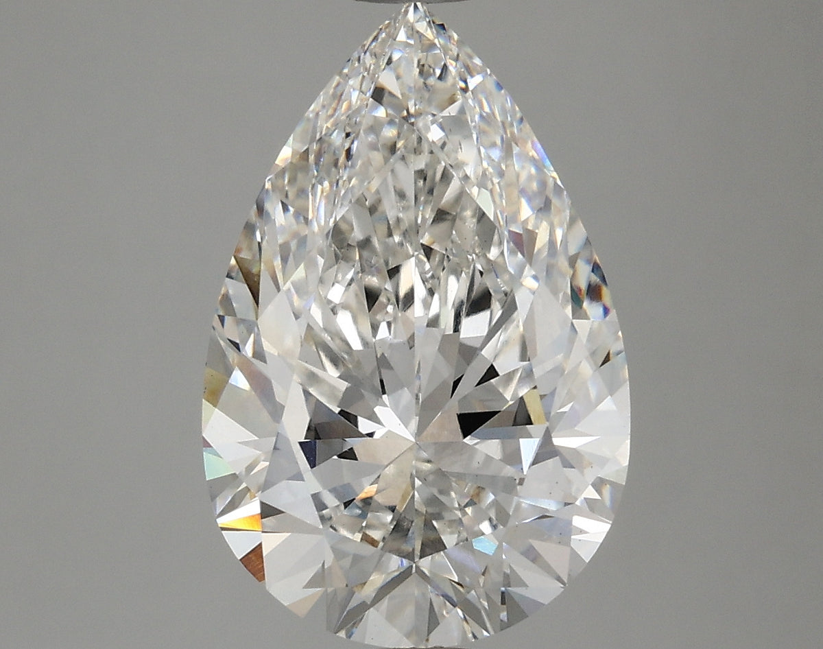 4.82ct Pear, F VS1 — IGI