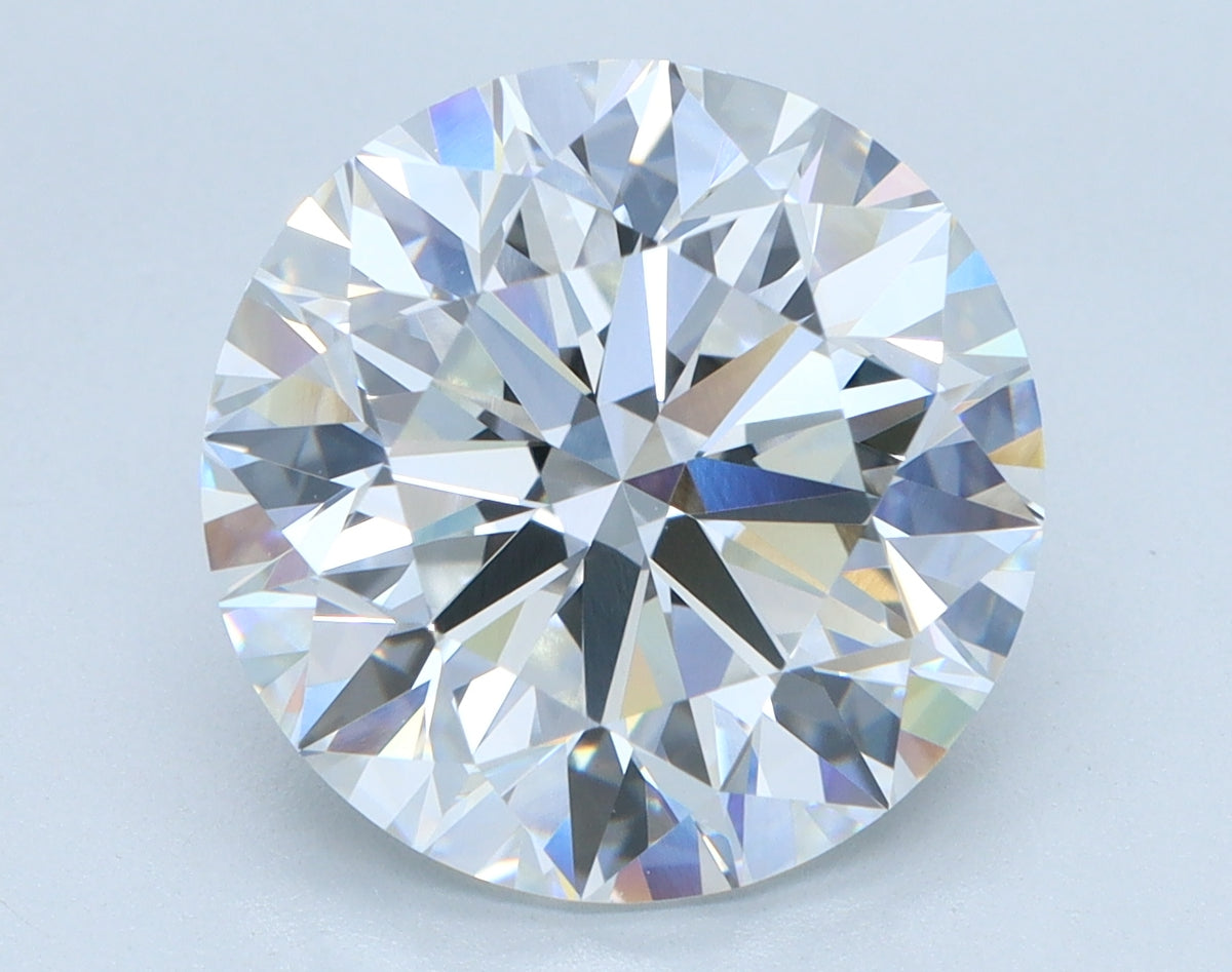 5.15ct Round, E VVS1 — IGI