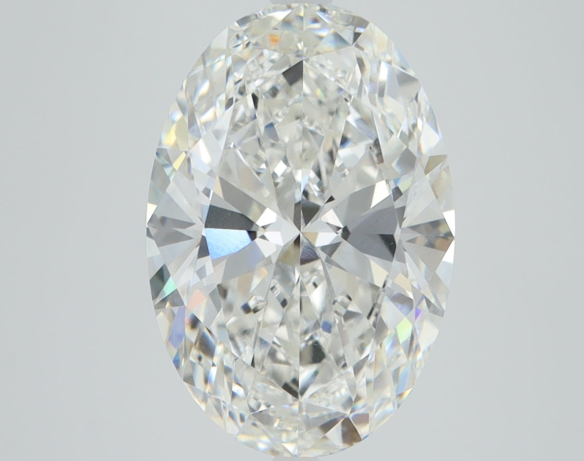 4.04ct Oval, F VVS2 — IGI