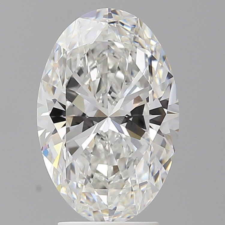 3.57ct Oval Lab-Grown Diamond — F VVS2, IGI Certified