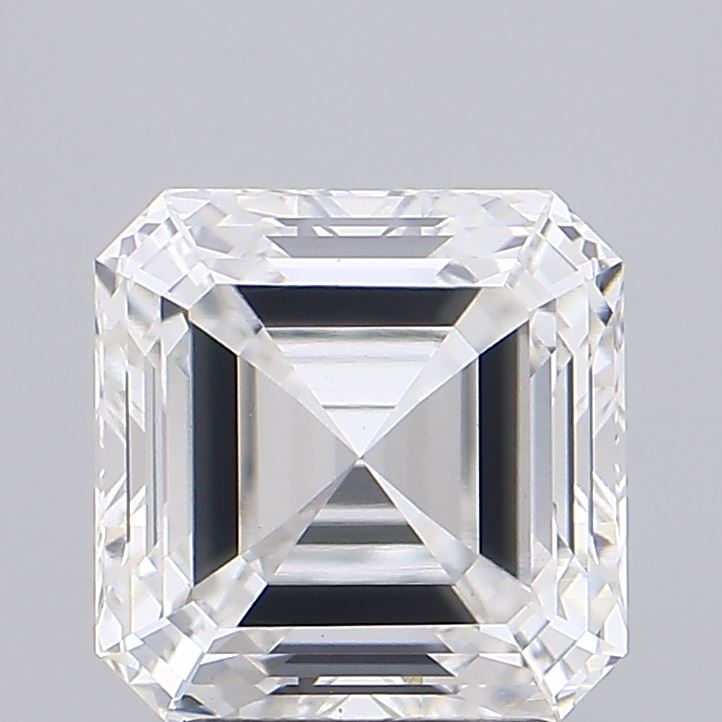 2.97ct Asscher, F VS1 — IGI