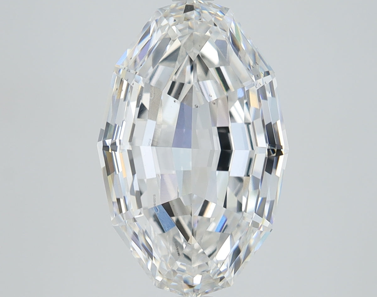 4.1ct Oval Step Lab-Grown Diamond — E VS2, IGI Certified