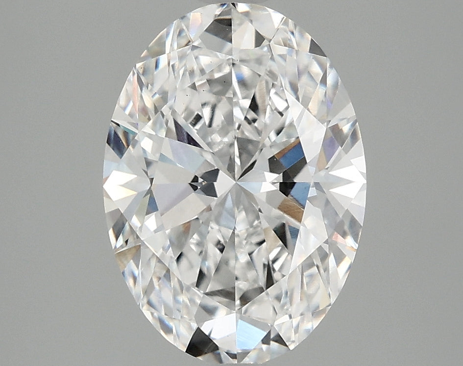 2.76ct Oval, D VS1 — IGI
