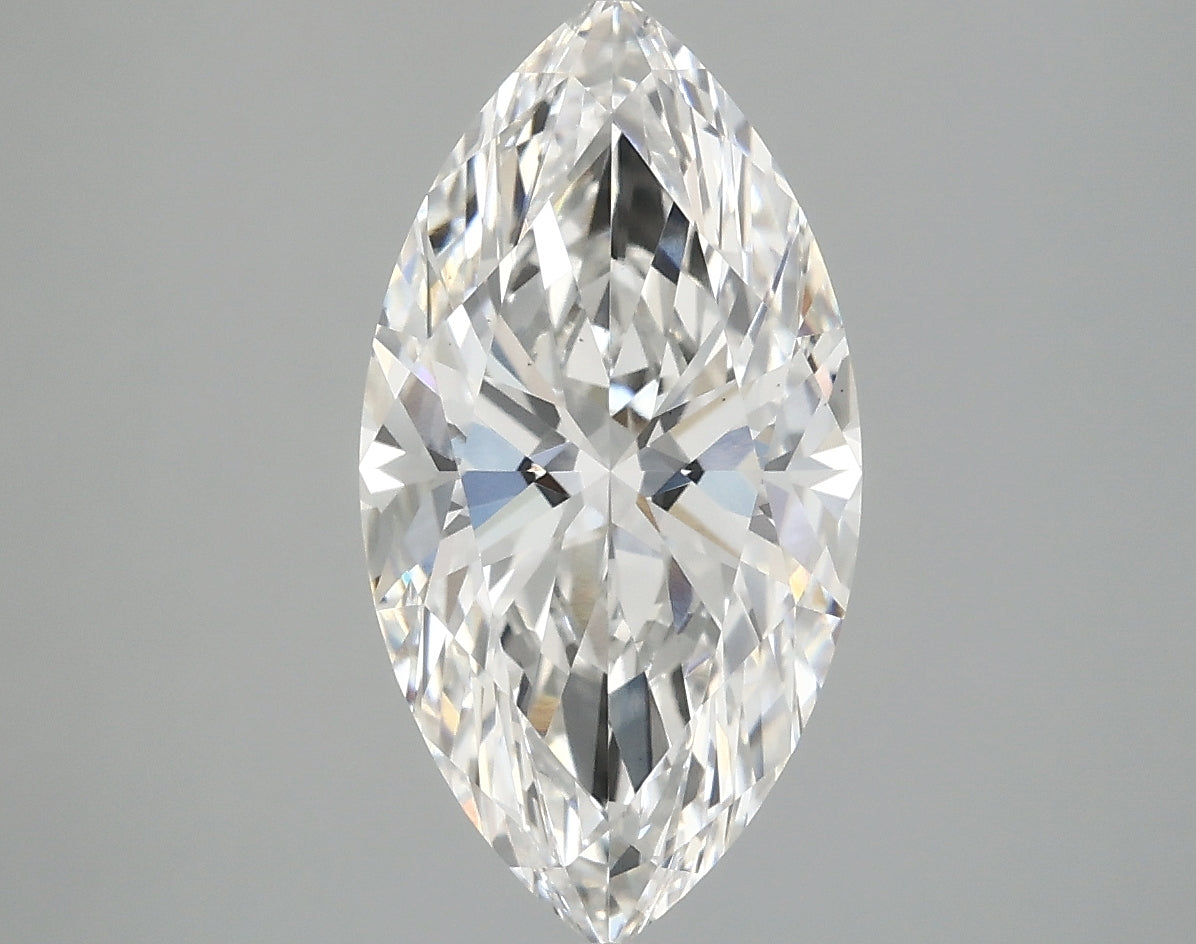 3.04ct Marquise, F VS1 — IGI