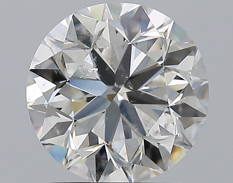 2.0ct Round Natural Diamond — H SI2, GIA Certified