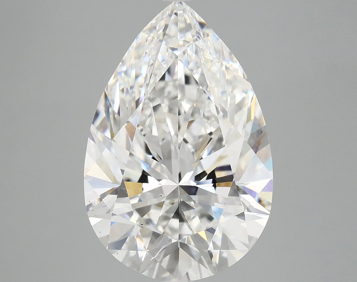 5.76ct Pear, E VS2 — IGI