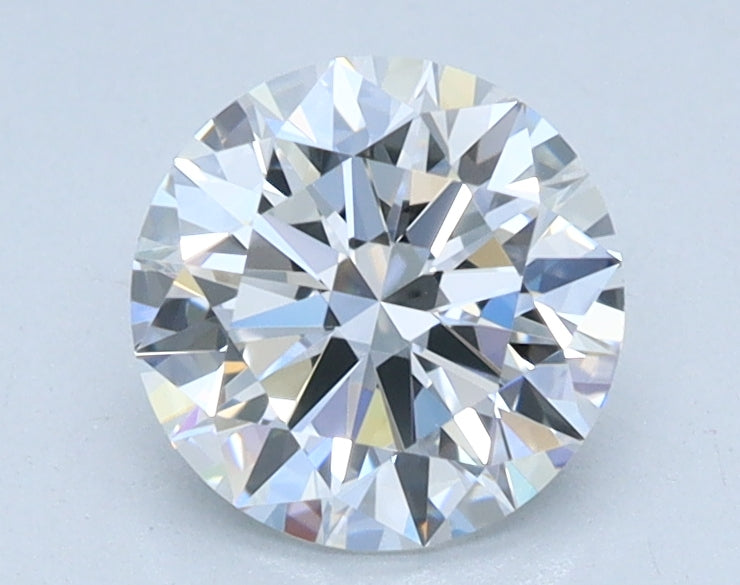 0.9ct Round, D VS1 — IGI
