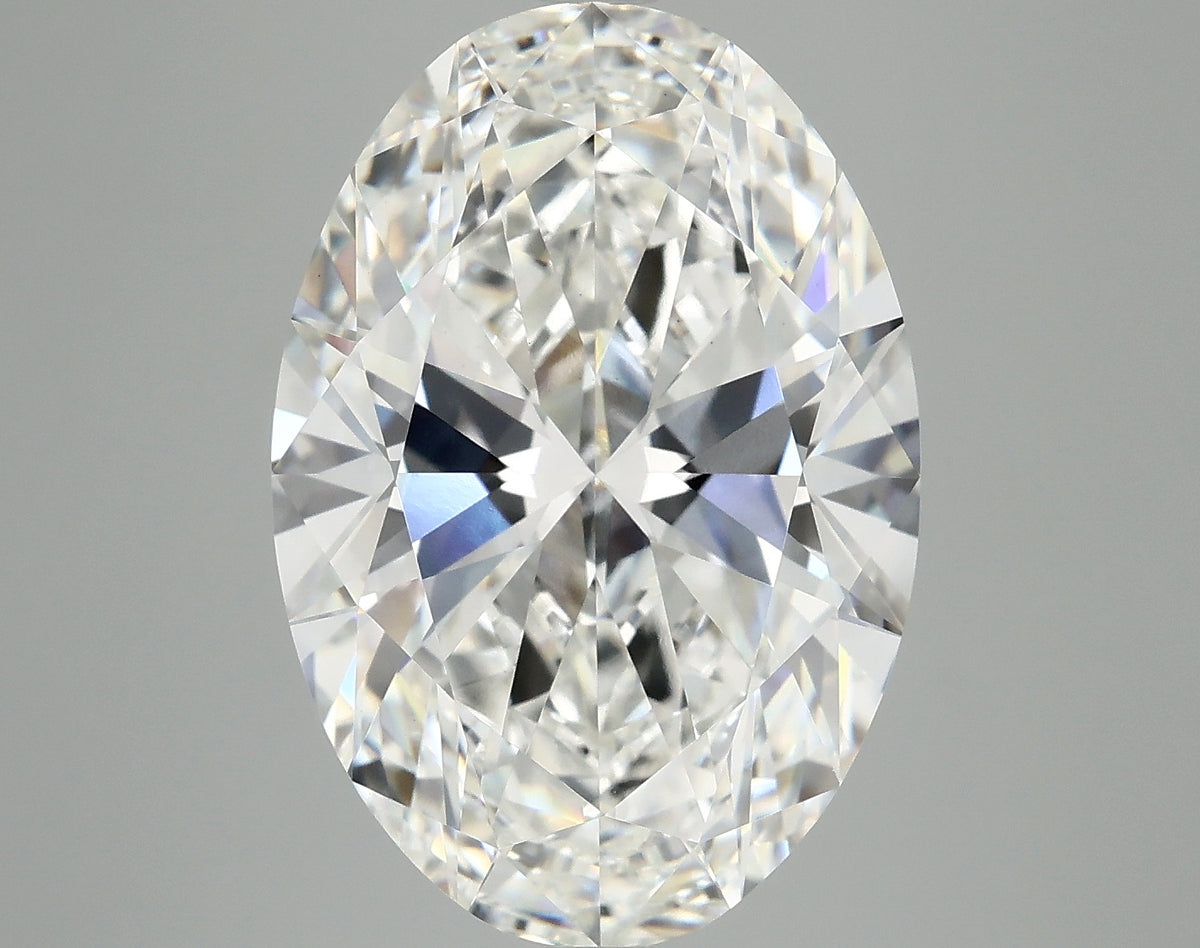 7.86ct Oval, F VS1 — IGI