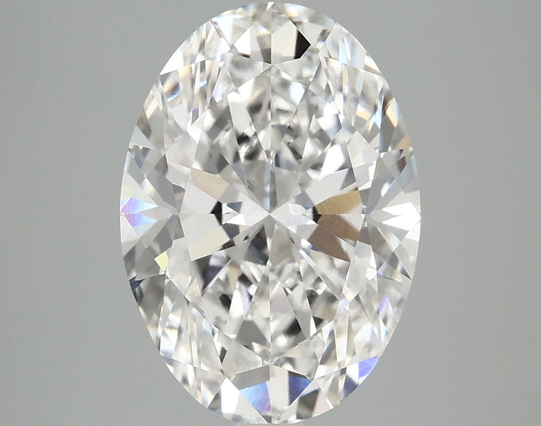 4.05ct Oval, F VVS2 — IGI