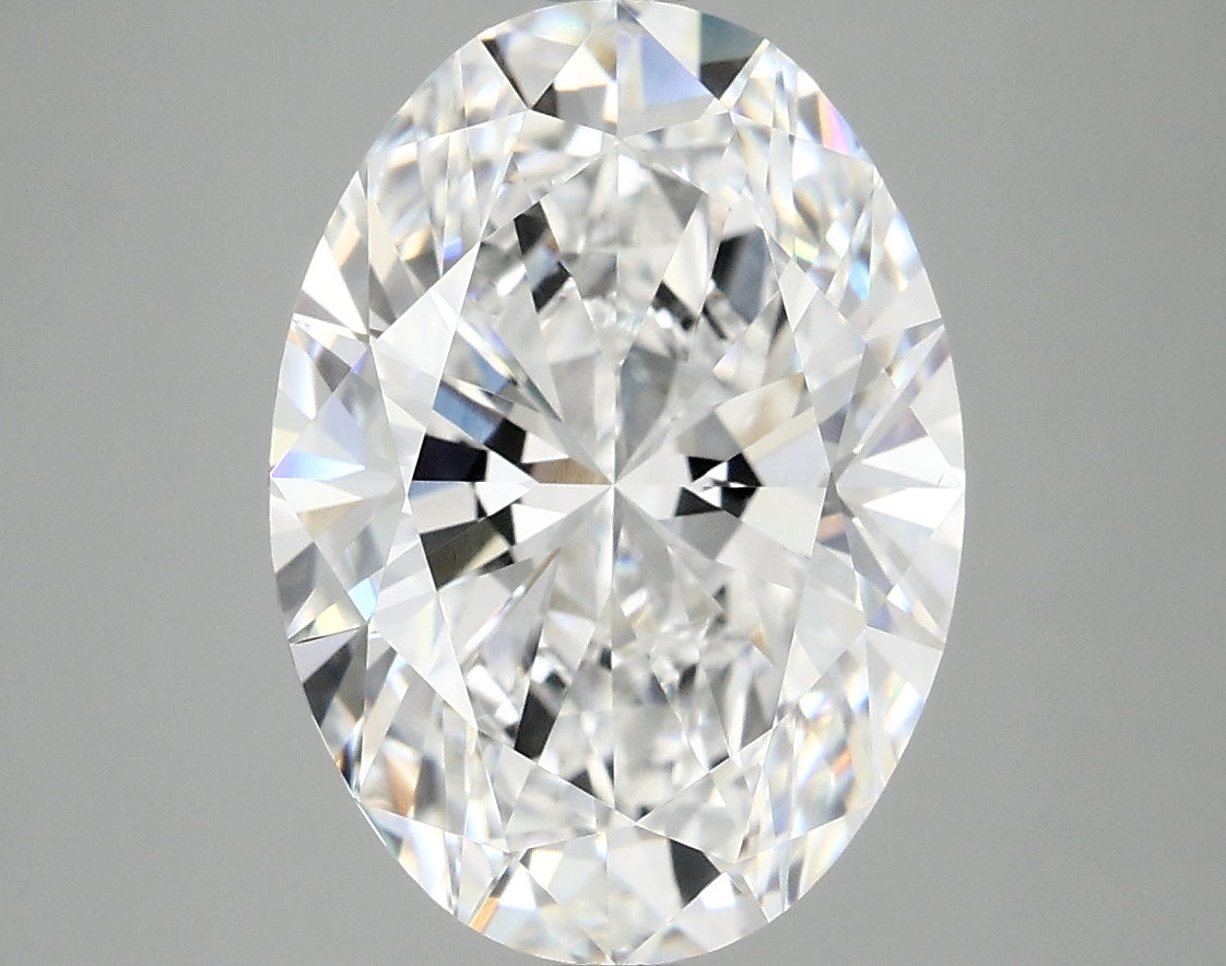 4.31ct Oval, D VS1 — IGI