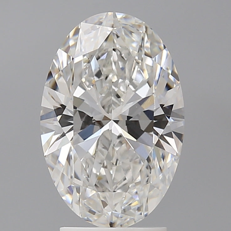 3.0ct Oval Lab-Grown Diamond — F VVS2, IGI Certified