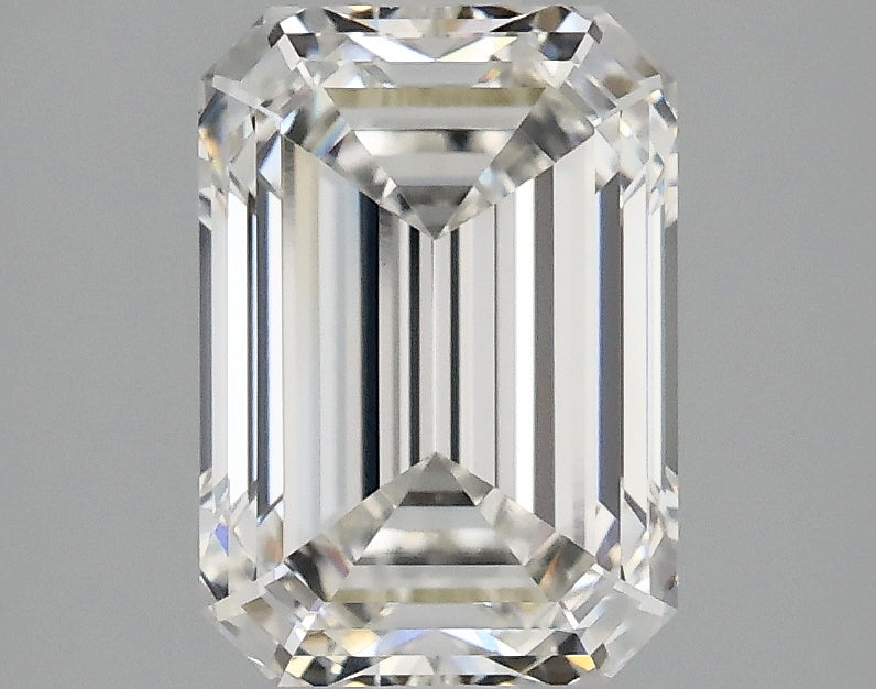 2.58ct Emerald Lab-Grown Diamond — F VVS2, IGI Certified