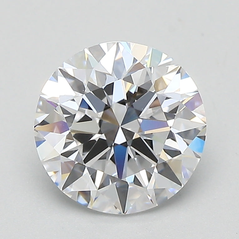 1.75ct Round Natural Diamond — D FL, GIA Certified