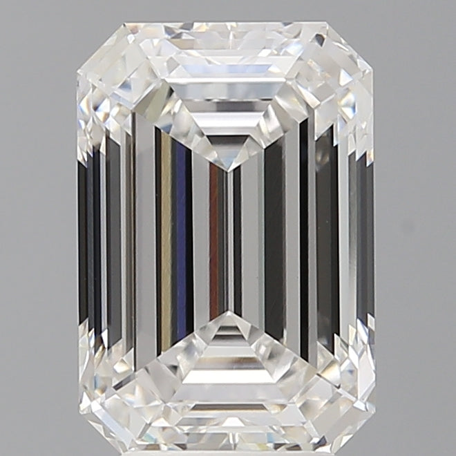 4.08ct Emerald Lab-Grown Diamond — F VVS2, IGI Certified