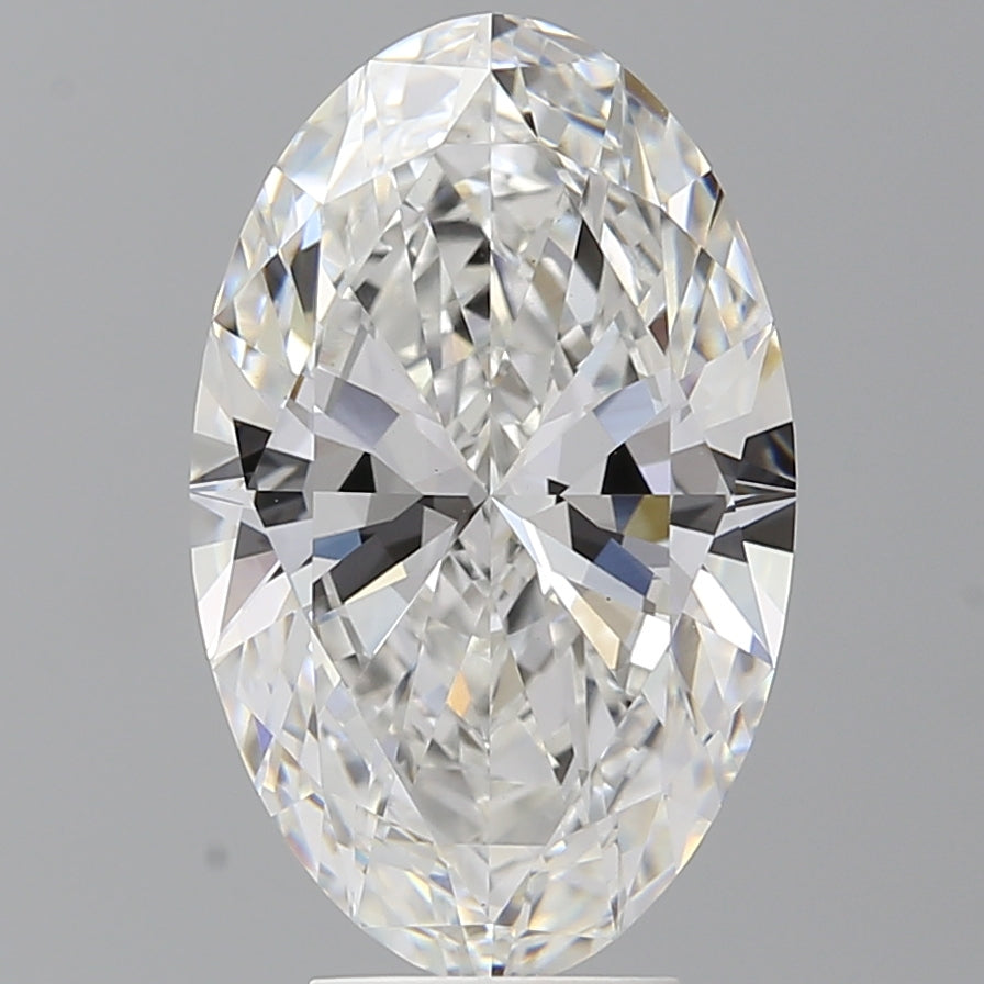 5.52ct Oval Lab-Grown Diamond — F VVS2, IGI Certified