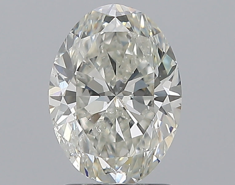 1.7ct Oval Natural Diamond — I SI2, GIA Certified