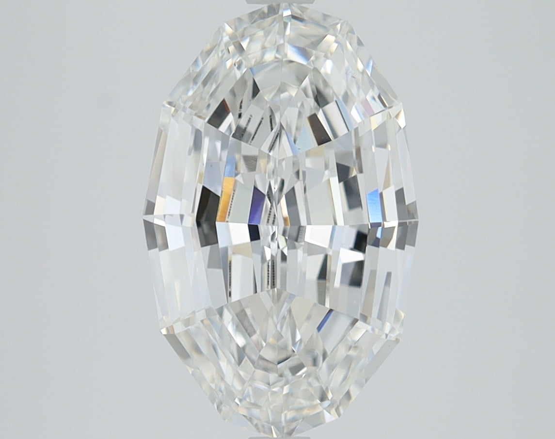 3.32ct Oval Step Lab-Grown Diamond — F VS1, IGI Certified