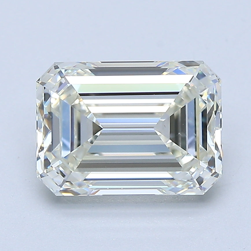 2.5ct Emerald Natural Diamond — J VS2, GIA Certified