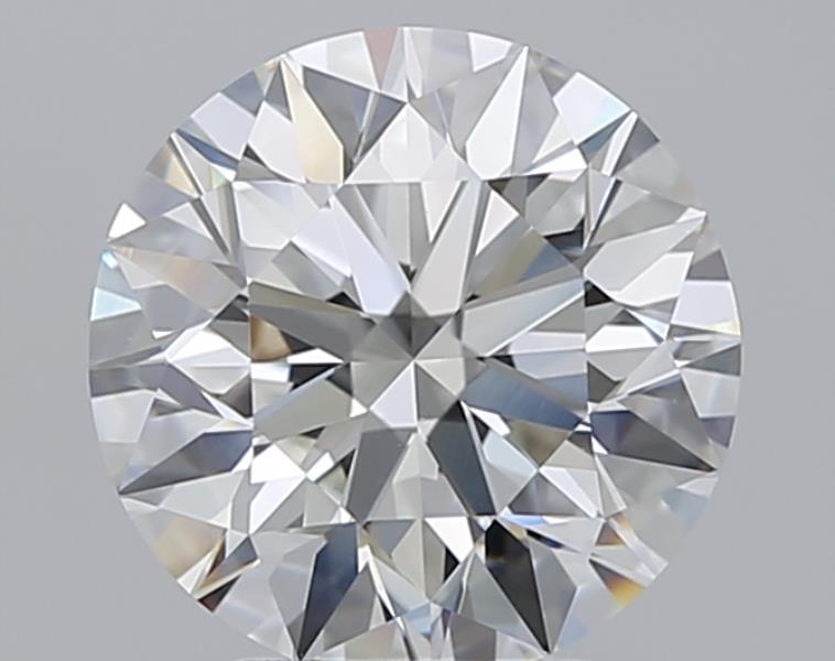 3.1ct Round Natural Diamond — H VVS2, GIA Certified