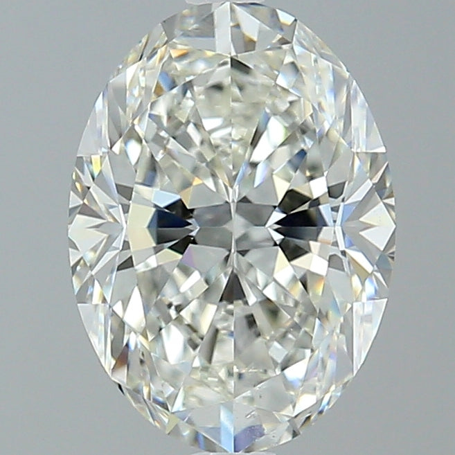 2.5ct Oval Natural Diamond — I SI1, GIA Certified