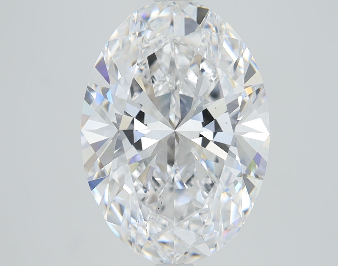 4.03ct Oval Lab-Grown Diamond — D VS2, IGI Certified