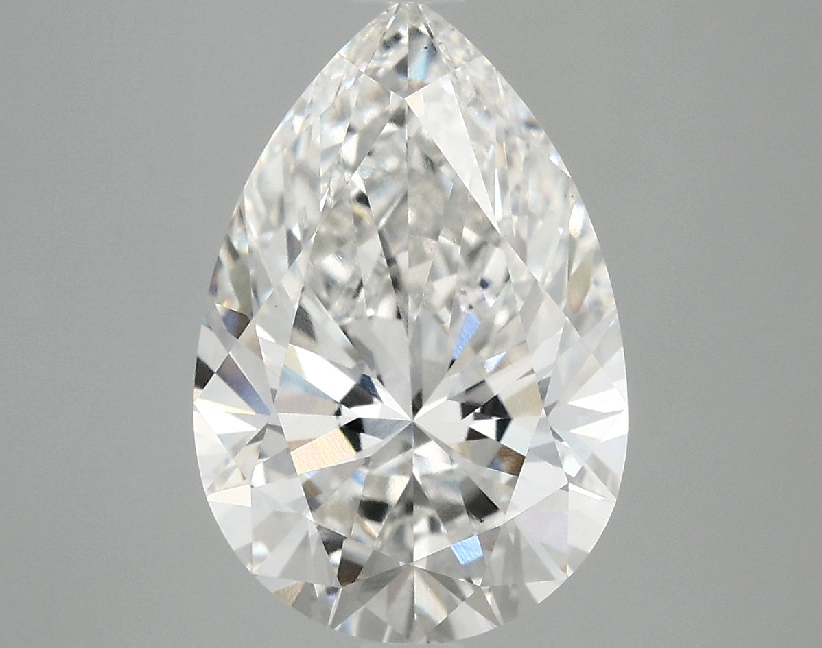 4.59ct Pear, F VS2 — IGI