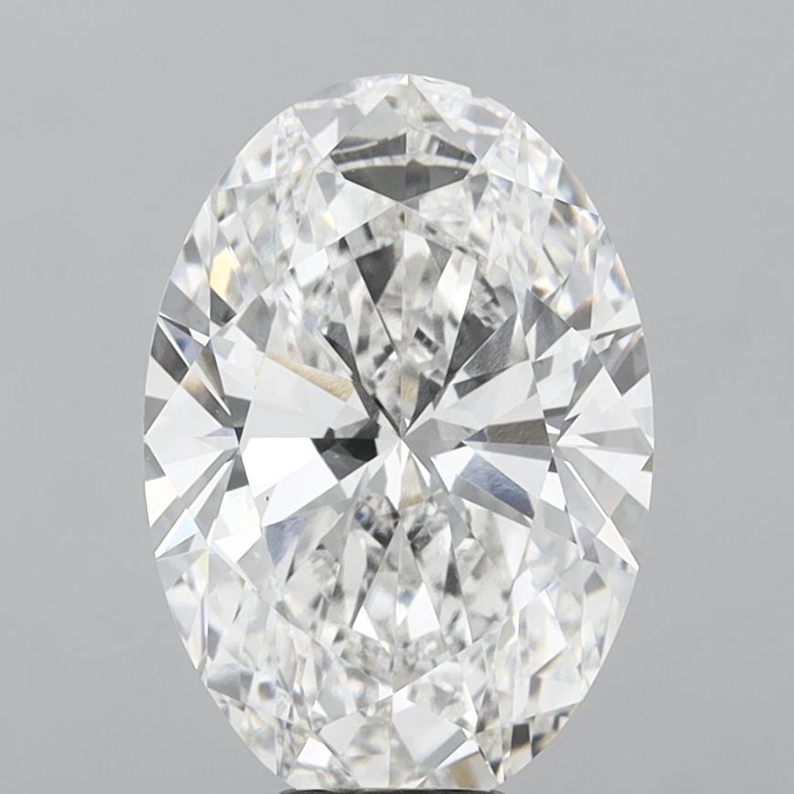 8.04ct Oval Lab-Grown Diamond — E VS1, IGI Certified