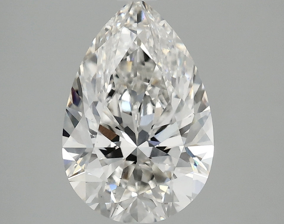 2.56ct Pear Lab-Grown Diamond — F VS2, IGI Certified