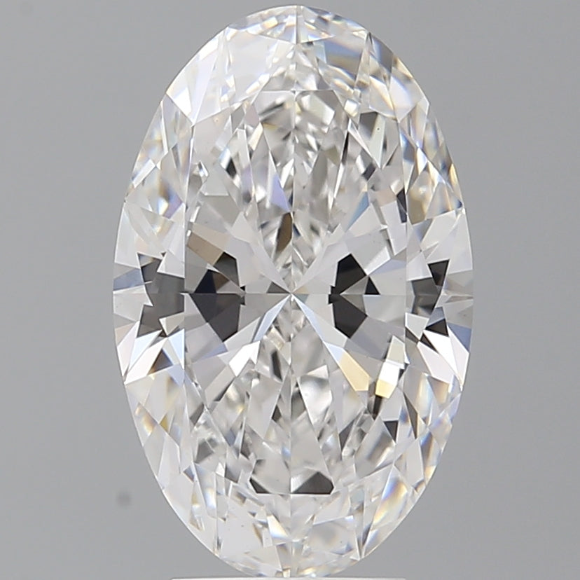 4.53ct Oval, F VVS2 — IGI