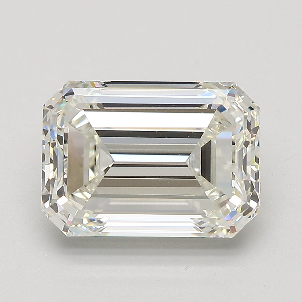 3.39ct Emerald Natural Diamond — J VVS1, GIA Certified