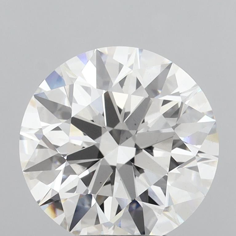 4.07ct Round, F VS1 — IGI