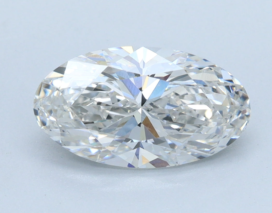 1.52ct Moval, F VS1 — IGI