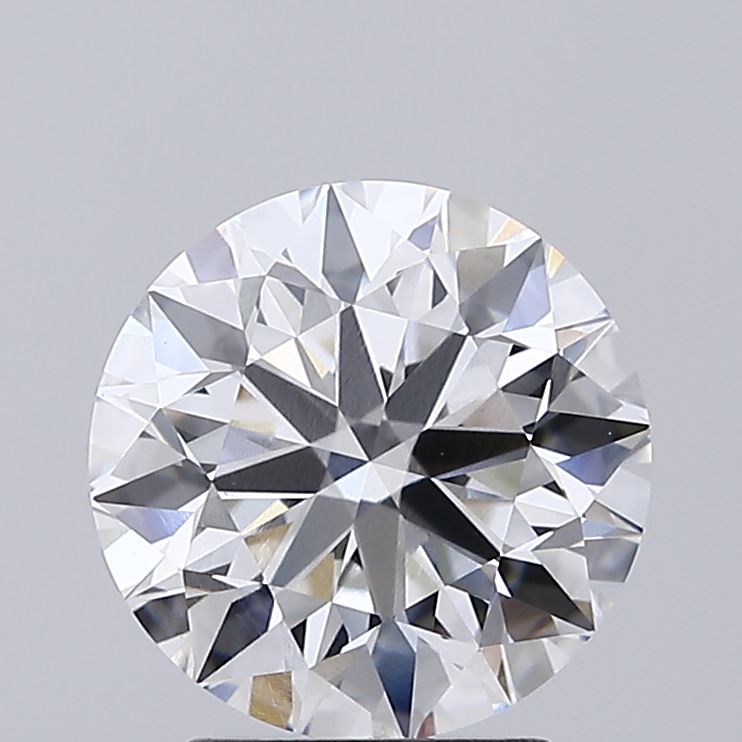 2.42ct Round, F VVS2 — IGI