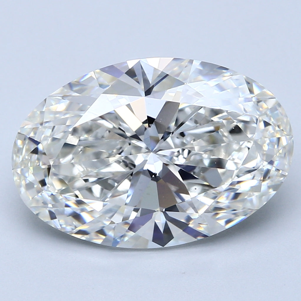 8.19ct Oval, G VS1 — IGI